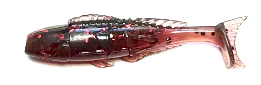 Honey Badger Baits Ultra Slayer Pro 2" Grub MOTORED (10 pack)