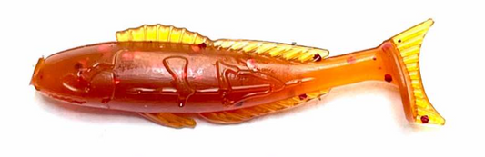 Honey Badger Baits Ultra Slayer Pro 2" Grub TRANSMISSON FLUID (10 pack)