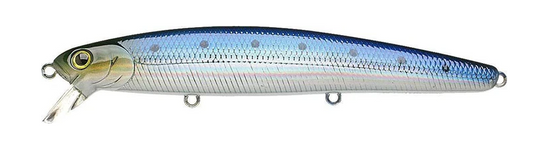 Lucky Craft 110 Flash Minnow Metallic Sardine