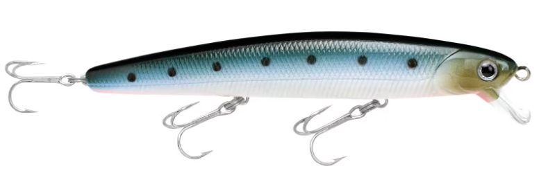 Lucky Craft SW 110 Flash Minnow Super Glow Cherry Dine