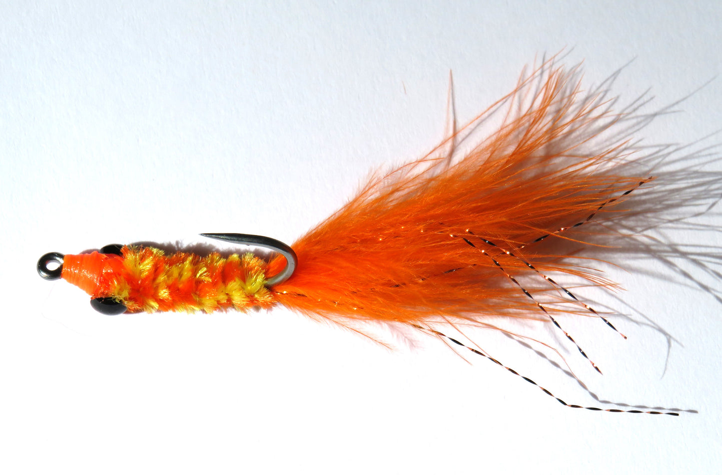 Surf Fly Orange Fry Hand-Tied by Lee Baermann