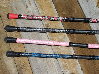 custom pink fishing pole Bill Varney Surf Series 9' Surf Rod Custom Made-to-Order