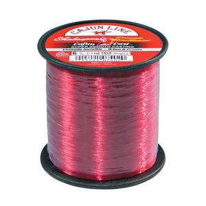 6lb mono pink fishing line 6lb Cajun Red Monofilament Fishing Line