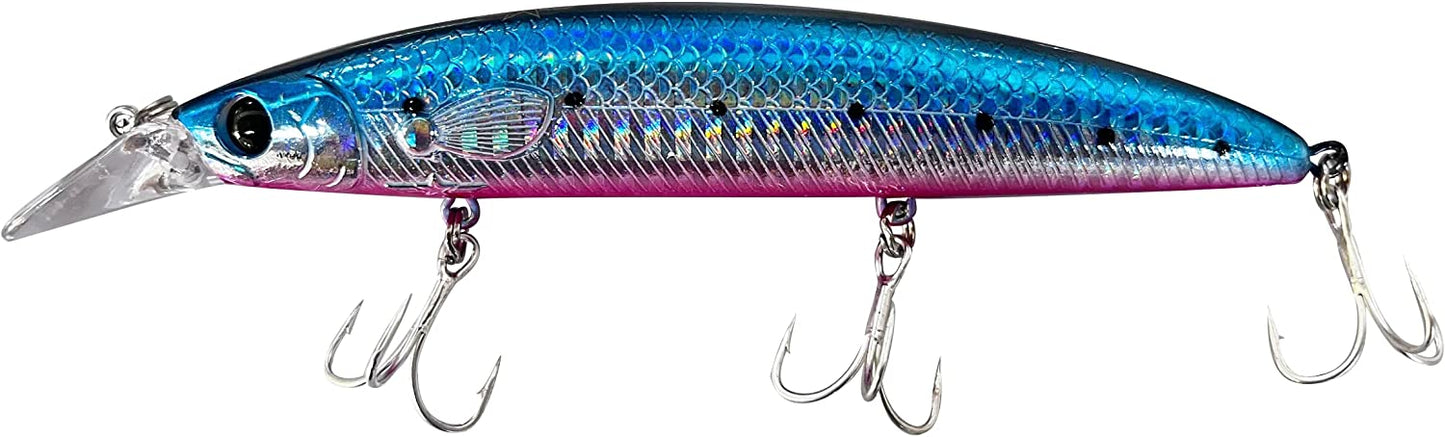 Battlestar 115mm Halibut Jerk-Bait Sardine Shad