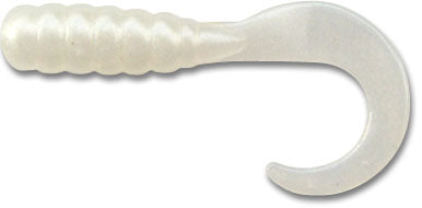 Big Hammer 1 3/4" Great White Pearl Grub (25 pack)