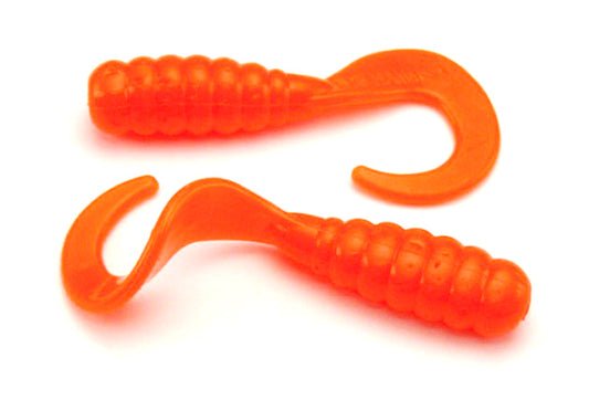Big Hammer 1 3/4" Orange Blast Grub (25 pack)