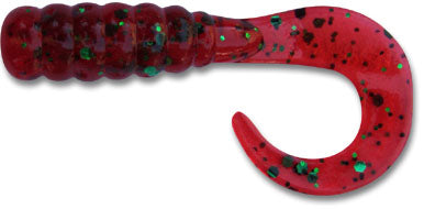 Big Hammer 1 3/4" Red Bug Grub (25 pack)
