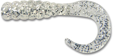 Big Hammer 1 3/4" Silver Shad Grub (25 pack)