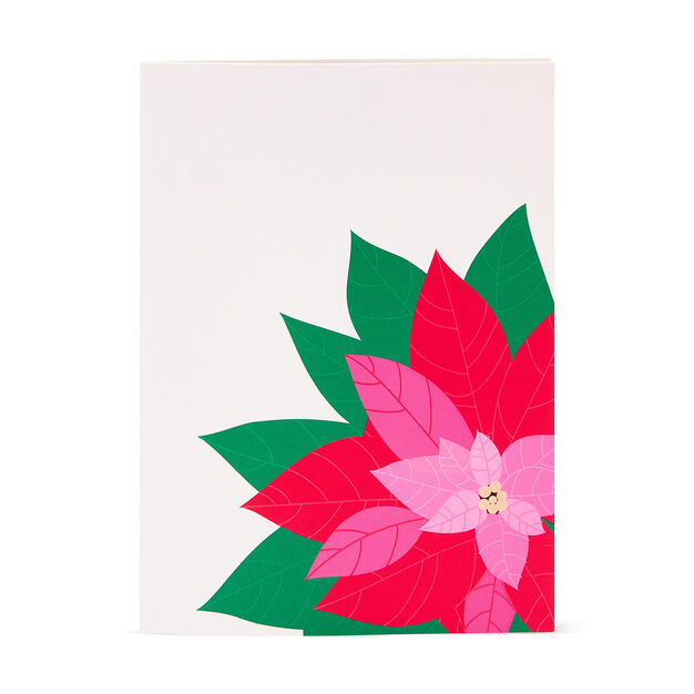 Pop-Up Holiday Card: Poinsettia