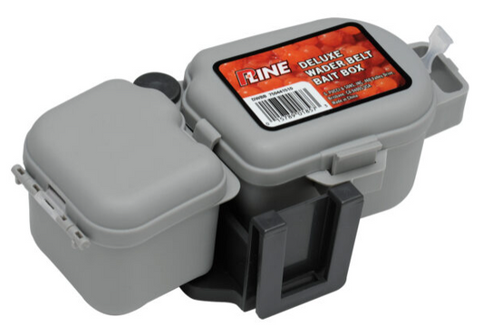 Pline Deluxe Wader Belt Bait Box (2 Sections)