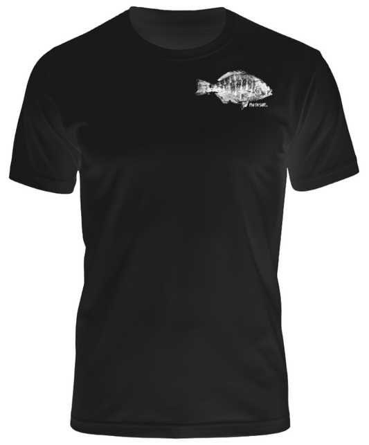 T-Shirt Barred Surfperch Black/White