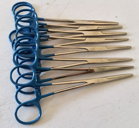 5 1/2" Coated Grip Hemostat For Hook Removal