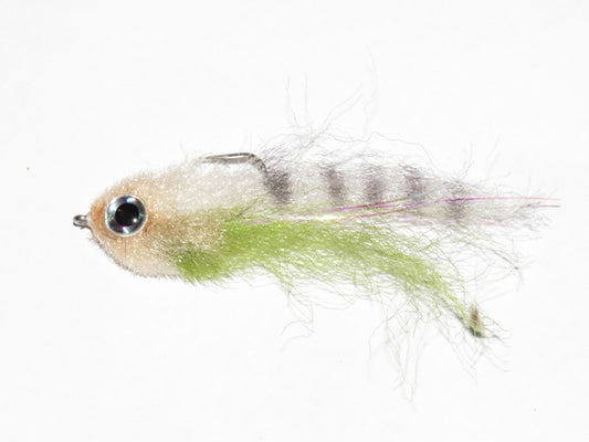 Everglades Perch Olive Fly, Size #2