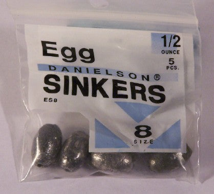 Egg Sinker 1/2 ounce