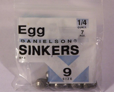Egg Sinker 1/4 ounce