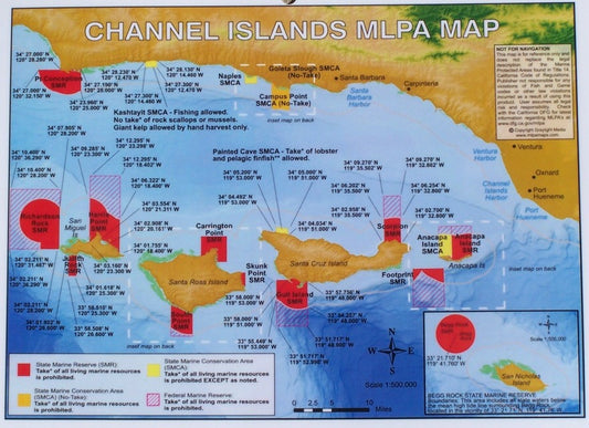 Channel Islands MLPA Map