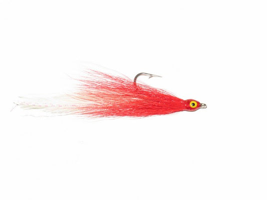 Deceiver Red and White Fly, Size #2