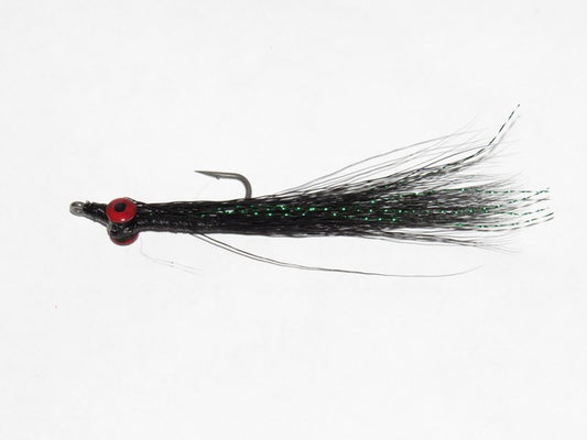 Clauser Black Dazzle Fly, Size #2