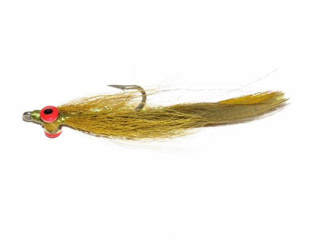 Clauser Olive Surf Fly, Size #2