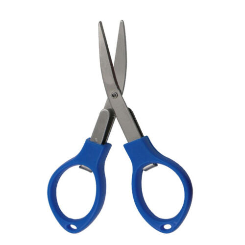 Folding Scissors For Cutting Braid and Mono