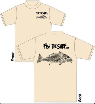 T-Shirt Yellowfin Croaker Tan
